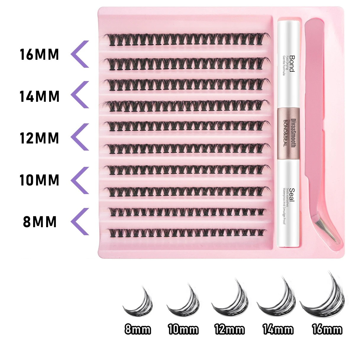 Hot Lashes Extension Kit + Free Map Guide
