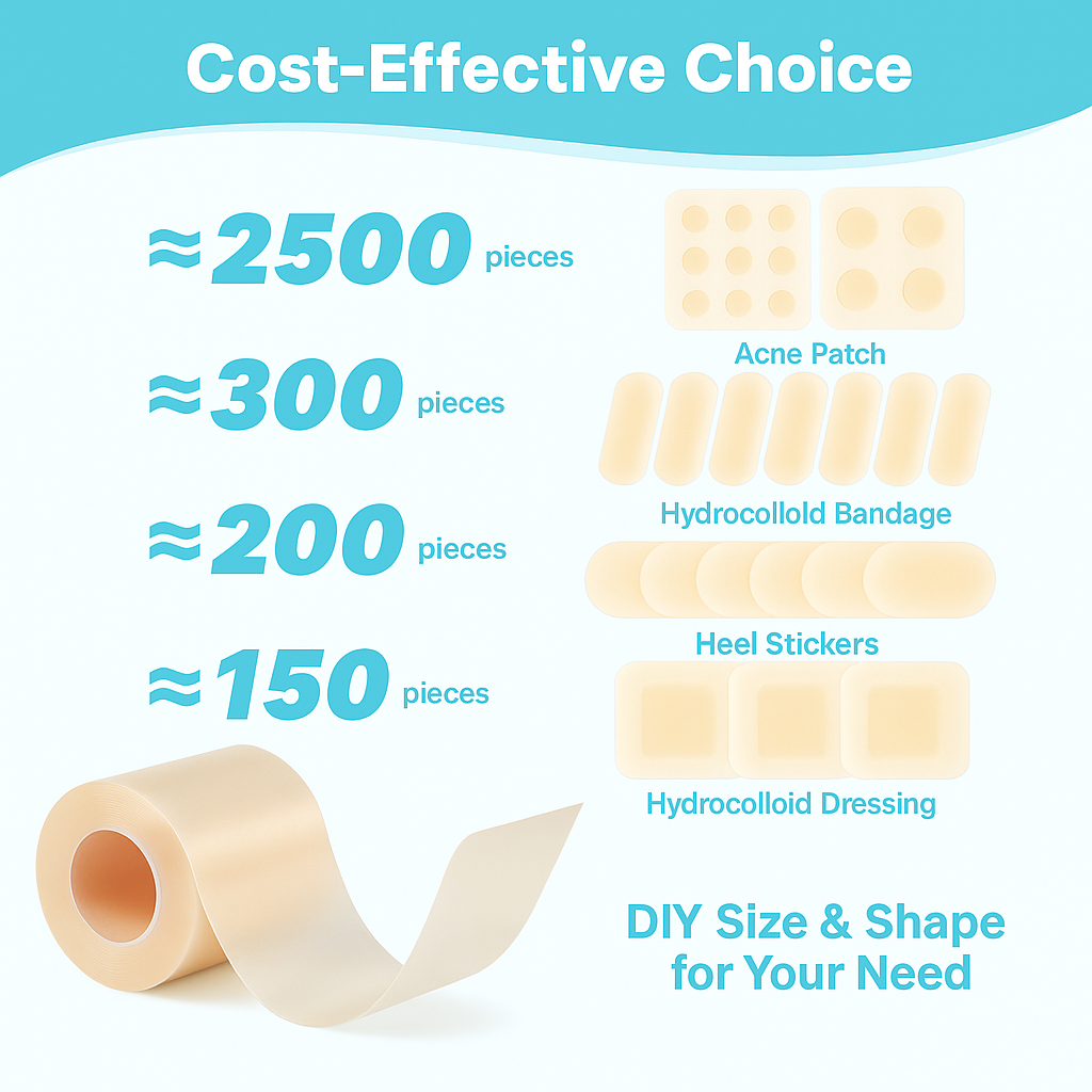 Hydrocolloid Roll for Skin Care
